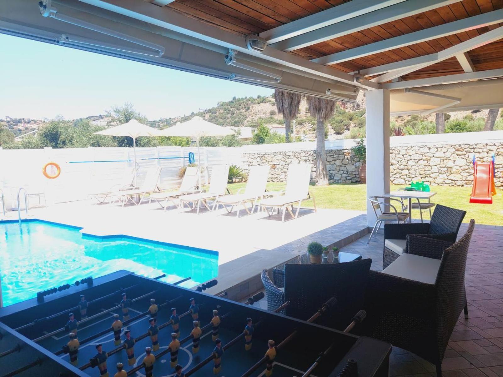 Villa Campos- Less Than 5-Min Walk To Kalivaki Beach Γεωργιούπολη Εξωτερικό φωτογραφία